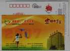 Kite Playing,helping Schooling,China 2007 Loving Heart Library Project Advertising Pre-stamped Card - Unclassified