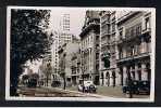 Real Photo Postcard Argentina Buenos Aires - Cars & Bus Avenida Leandro N. Alem - Ref 232 - Argentine