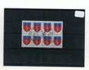 - SAINT-LO  . BLOC DE 8  . REPUBLIQUE FRANCAISE . - 1941-66 Coat Of Arms And Heraldry