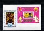 FDC Zum Jahr Des Kindes „ Kind, Sonne, Schiff, Taube “ Kongo 695, Block 21 O Und FDC 6€ - FDC