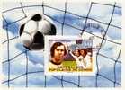 Spieler Franz Beckenbauer Fußball WM Argentinien 1978 Kongo Block 15 O 2€ Bloque M/s Football Bloc Soccer Sheet Bf Congo - Famous Clubs