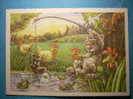 R.8284  DIBUJOS  DEPORTES  PESCA  ANIMALES    REPRO COPY YEARS / AÑOS 1989  MAS EN MI TIENDA - Fishing