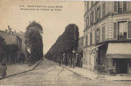 93 . MONTREUIL Sous Bois . Brd De L'Hôtel De Ville . - Montreuil