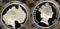 AUSTRALIA $5 MAN M. FLINDERS   EXPLORERS  MASTERPIECES IN SILVER 1993 PROOF READ DESCRIPTION CAREFULLY!! - Sonstige & Ohne Zuordnung