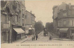 77 . HOUILLES  .  Avenue De La Gare . - Houilles