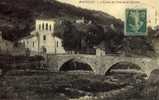 CPA (82)    MONTPEZAT   L EGLISE DE CLASTRES ET CALVAIRE - Montpezat De Quercy