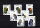 Papagei Soldatenara WWF 1993 Papageien Madagaskar 1423/9+Block 209 O 7€ Sittich Bloque Hoja Ms Birds Sheet Bf Madagascar - Parrots