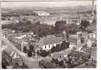 J - CPSM En Avion Au Dessus De... SAINT ST OUEN Eglise Et Place Du Monument Aux Morts Usine - Saint Ouen