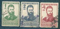 K2 / 0209 Bulgaria 1926  Michel Nr. 196-198 - Christo Botev - Patriot And Poet Poèt Dichter Poeta - Used (o) Bulgarie - Usati