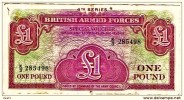 1 Pound "BRITISH ARMED FORCES" Special Voucher  Bc1 - British Armed Forces & Special Vouchers
