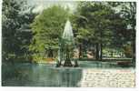 Schweiz/Suisse: Farb-AK St.Gallen - Stadtpark Mit Springbrunnen, 1903, 2 Scans - San Gallo