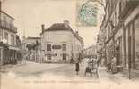 Bar Sur Aube - Rue Nationale Et Rue Saint Pierre ( TB CPA Animée ) - Bar-sur-Aube