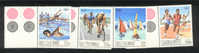 Jeux Olympiques 1988 Séoul  Barbados  **  Never Hinged  Cyclisme, Natation, Voile, Athlétisme - Sommer 1988: Seoul