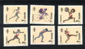 Jeux Olympiques 1976  Pologne  ** Never Hinged TB Cyclisme, Boxe, Escrime, Athlétisme, Footbal, Haltérophilie - Zomer 1976: Montreal