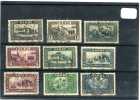 - FRANCE COLONIES  .  TIMBRES DU MAROC  1933/34 . - Used Stamps