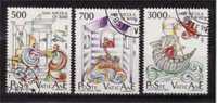 VATICAN  1988   N°825 ~ 827   Oblitere - Used Stamps