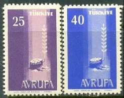 1958 TURKEY EUROPA CEPT MNH ** - 1958