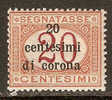 TRENTO E TRIESTE - Sassone Segnatasse # 3 - (**) - Trentin & Trieste