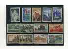 - FRANCE . ENSEMBLE DE TIMBRES . PAYSAGES . OBLITERES - Collections