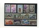 - FRANCE . ENSEMBLE DE TIMBRES .  PAYSAGES . OBLITERES - Collections