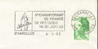 1982  France  71  Charolles  Petanque - Petanca