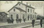 Ervy. Aube 10. La Gare. Plan Trés Animé. - Ervy-le-Chatel