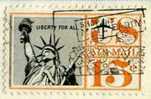 PIA - USA - 1959-61 : Statue De La Liberté - (Yv P.A. 58) - 2a. 1941-1960 Gebraucht