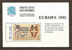 Europa CEPT 1982: Spaans Andorra / Andorre Espagnol / Andorra Spanische Post - Exhibition Sheet ** - 1982