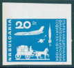 1K4 Bulgaria 1964 First National Philatelic Exhibition Stage GOACHES SPACE AIRPLANE ROCKET  Briefmarkenausstellung - Diligences