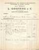 Facture De La Société D’Automobiles De Toutes Marques J. GOUNEAU & Cie De Sainte-Foy-la-Grande Et De 1926 - Automobil