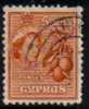 CYPRUS    Scott #  170  F-VF USED - Chypre (...-1960)