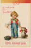 Velentines Day Holiday Unsigned Clapsaddle Vintage Embossed Postcard, ´Oh, Won´t You Be My Sweetheart´ - Clapsaddle