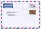 Bulgaria Air Mail Cover Sent To Denmark 1995 - Poste Aérienne