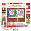 Friedenstaube Bulgaria Block 126 O 15€ 10 Jahre KSZE Stamps On Stamp Aus Bulgarien Hojita M/s Bloc Sheet Bf EUROPA - Blokken & Velletjes