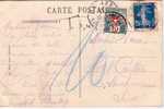 SAVOIE-ANNECY POUR LA SUISSE AVEC TAXE 10 SUISSE 22-5-1921 - 1859-1959 Cartas & Documentos