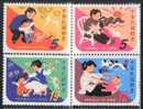 1999 TAIWAN CHILDREN´S SONG 4V - Unused Stamps
