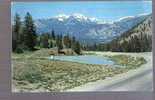 The Spanish Peaks, Rocky Mountains, Highway 191, Between Bozeman And West Yellowstone, Montana - Bozeman