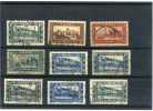 - FRANCE COLONIES . MAROC 1933/34 . SUITE DE TIMBRES OBLITERES . - Usados