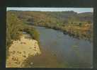 CPSM - Vallon Pont D' Arc (07) - Plage Du Pont De Salavas ( Vue Aérienne Editions De France ) - Vallon Pont D'Arc