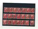 -  DANEMARK . TIOMBRES 1971/80 . - Used Stamps