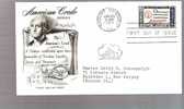 FDC American Credo Series - Washington - Scott # 1139 - 1951-1960