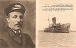 SS Brussels Met Kapitein - Zeebrugge