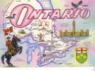 ONTARIO -   Cartographie  - Illustrations - Other & Unclassified