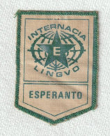 Esperanto Badge 'Internacia Lingvo Esperanto' - Obj. 'Herinnering Van'