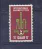 PA304 - SARRE ,  Fiera Della Sarre Serie 350  *** - Unused Stamps