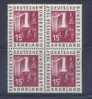 PA305 - SARRE ,  Fiera Della Sarre Serie 382  ***  Quartina - Unused Stamps