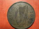 3639 EIRE IRELAND IRLANDA  ONE PENNY  GALLINA POULE ANIMAL       AÑO / YEAR  1943    XF+ - Irlanda