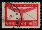 ARGENTINA   Scott #  C 40  F-VF USED - Poste Aérienne