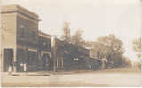 Sedgwick Kansas 1910s Real Photo Street Scene On Vintage Postcard - Otros & Sin Clasificación