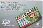 MOBICARTE BLACK JACK 140 06.99 AU 12.2001 ETAT COURANT - Kaarten Voor De Telefooncel (herlaadbaar)